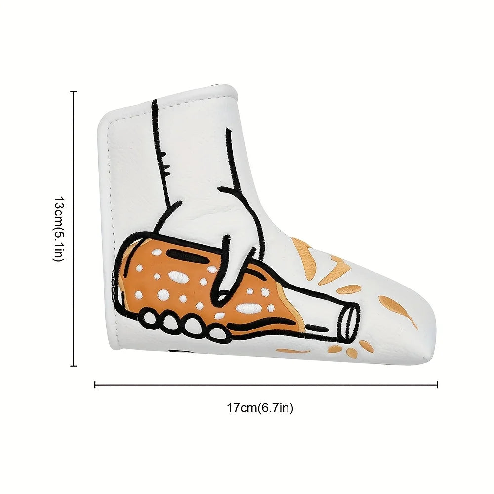 Beer Bottle Golf Putter Cover