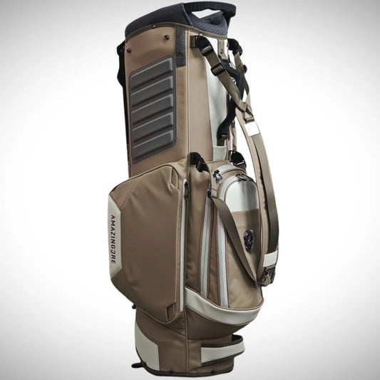 Khaki Skull Golf Club Bag
