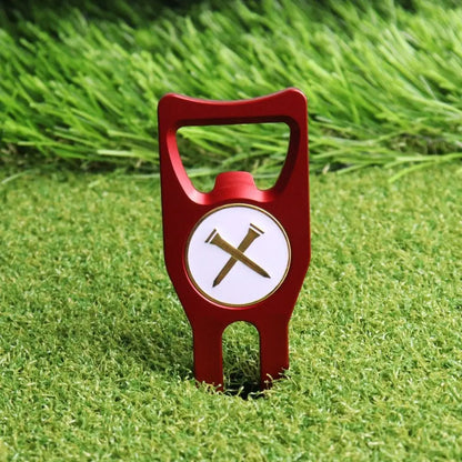 Multi-Functional Golf Tool