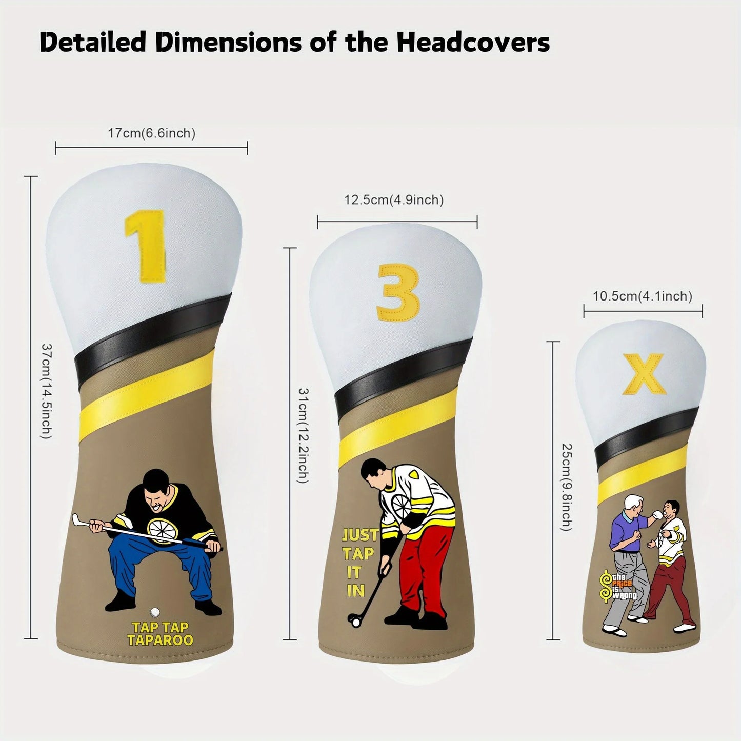 Happy Gilmore Golf Club Covers