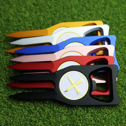 Multi-Functional Golf Tool