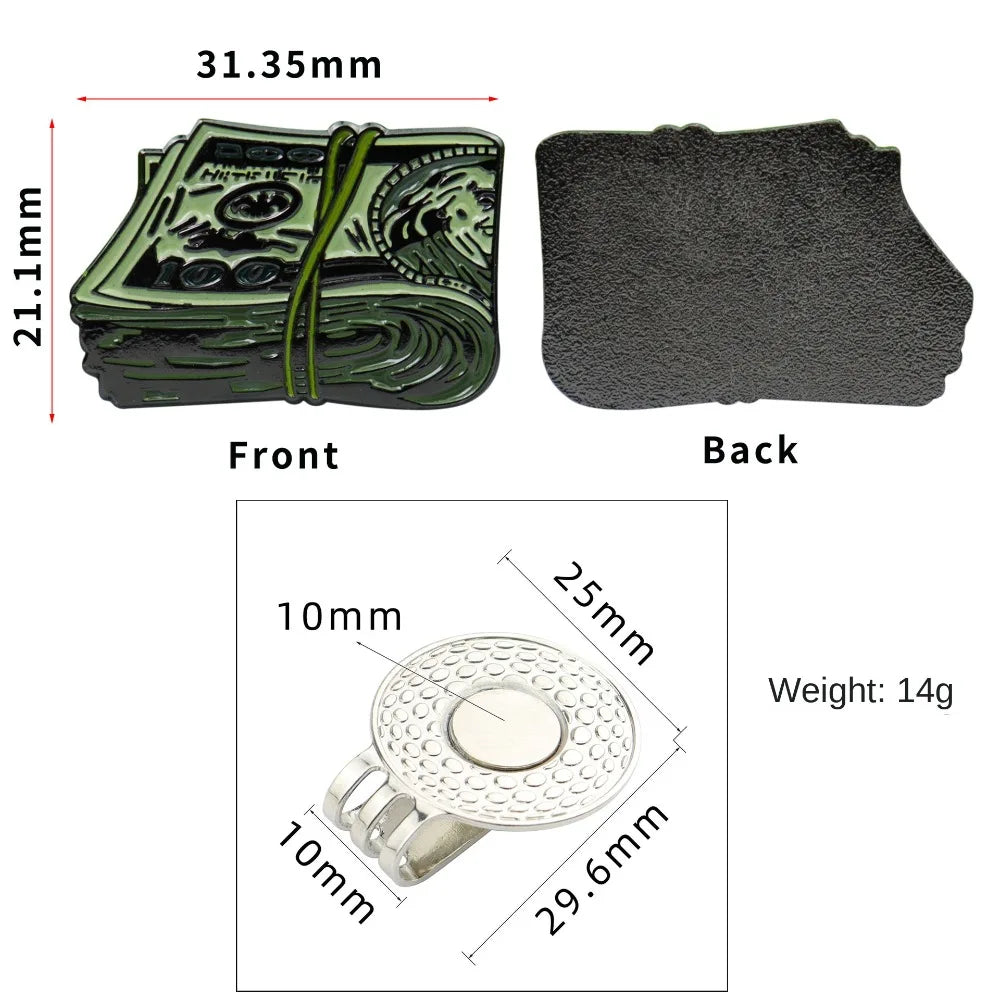 Magnetic Money Ball Marker/Hat Clip