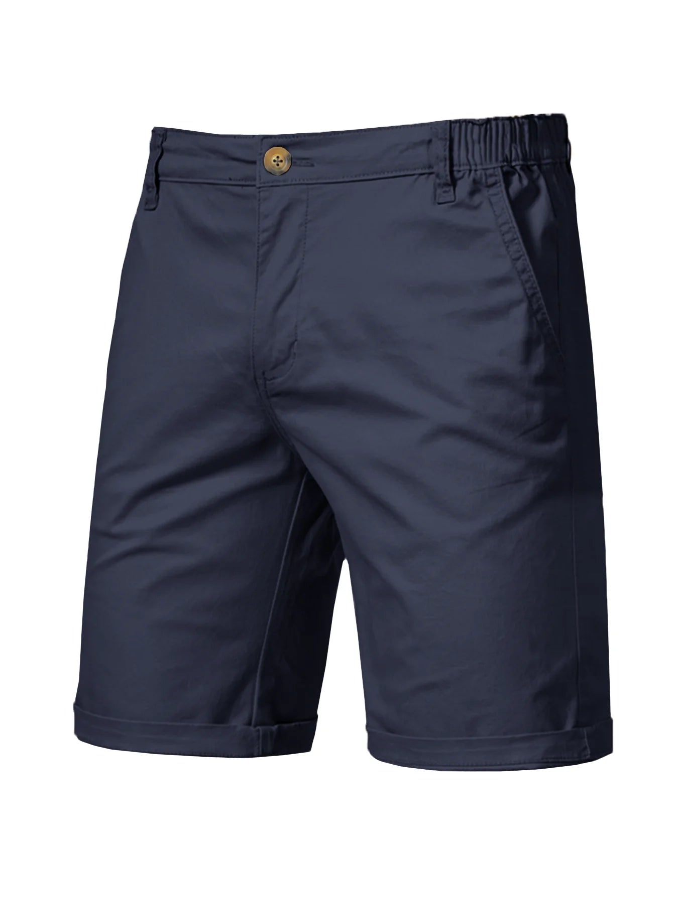 Mens Casual Khaki Golf Shorts