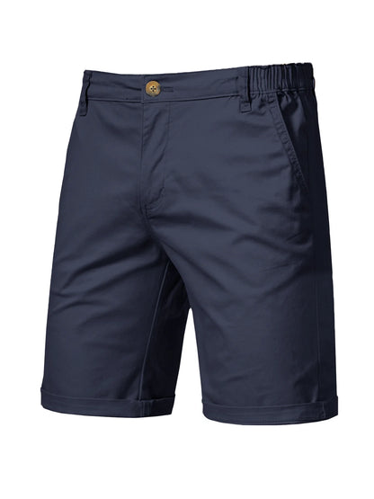 Mens Casual Khaki Golf Shorts