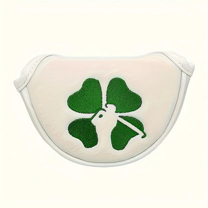 Four-Leaf Clover Golf Push Rod Protective Cove