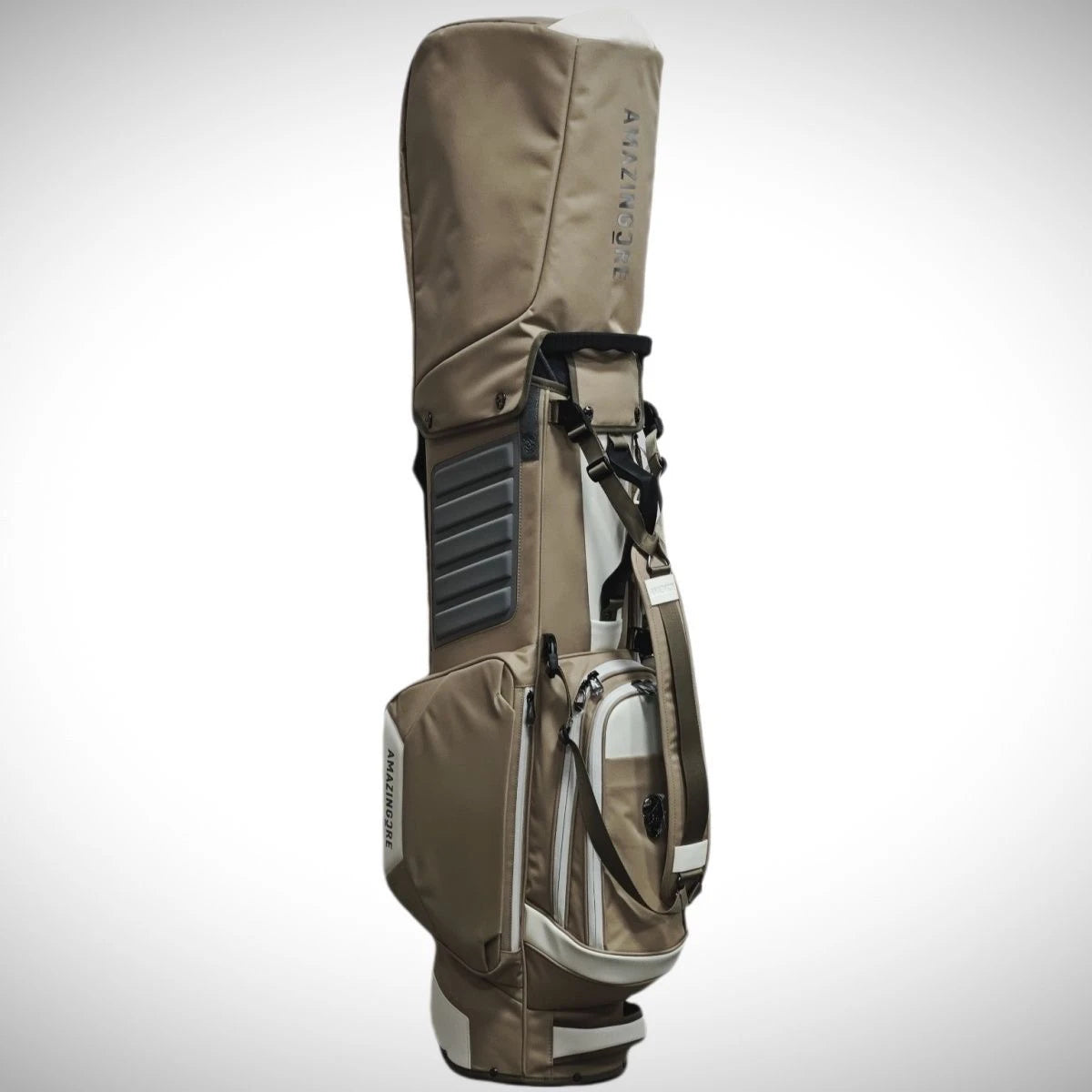 Khaki Skull Golf Club Bag