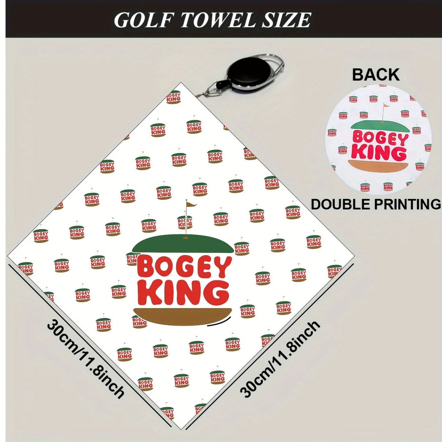 Bogey King Golf Towel