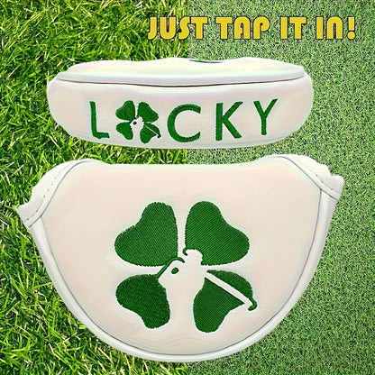 Four-Leaf Clover Golf Push Rod Protective Cove