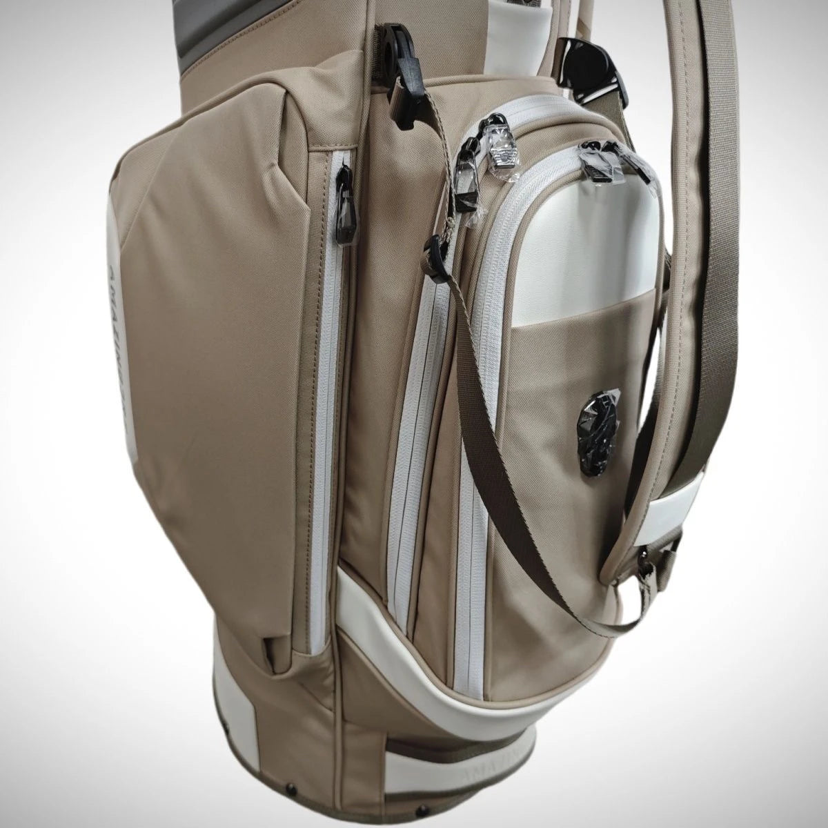 Khaki Skull Golf Club Bag