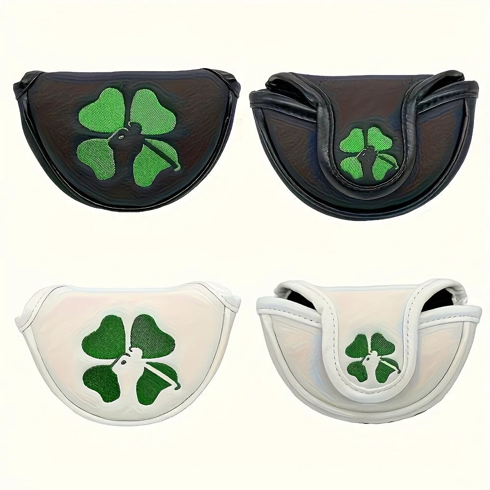 Four-Leaf Clover Golf Push Rod Protective Cove