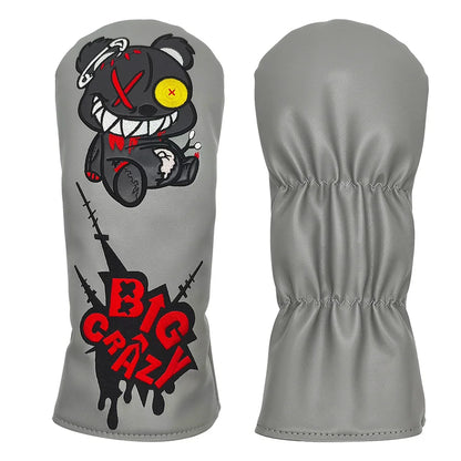 "Big Crazy" Golf Club Covers