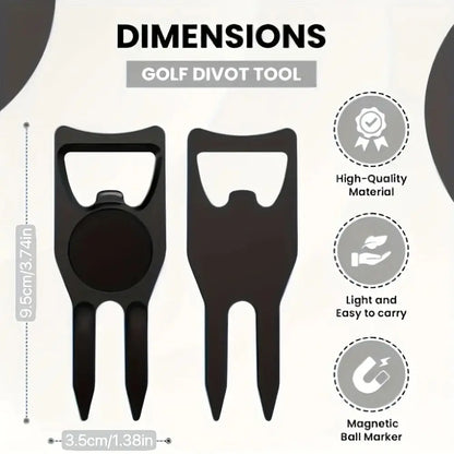 Multi-Functional Golf Tool