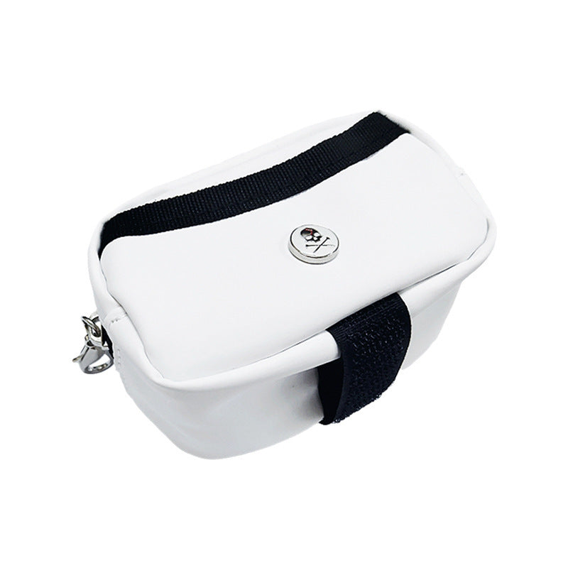 Leather Golf Ball Mini Skull Bag