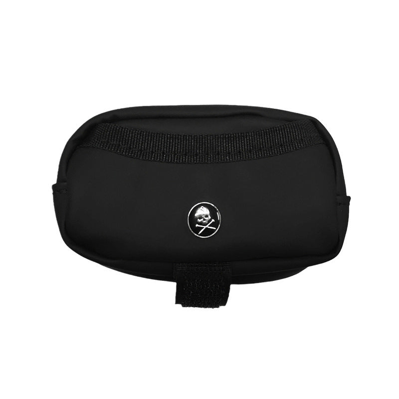 Leather Golf Ball Mini Skull Bag